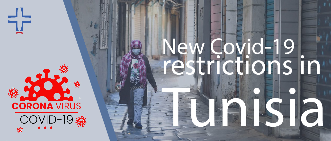 New Covid-19 restrictions in Tunisia