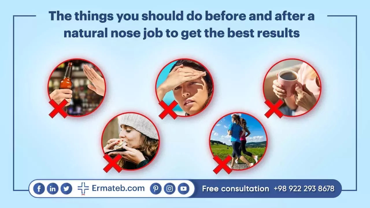 The things you should do before and after a natural nose job to get the best results