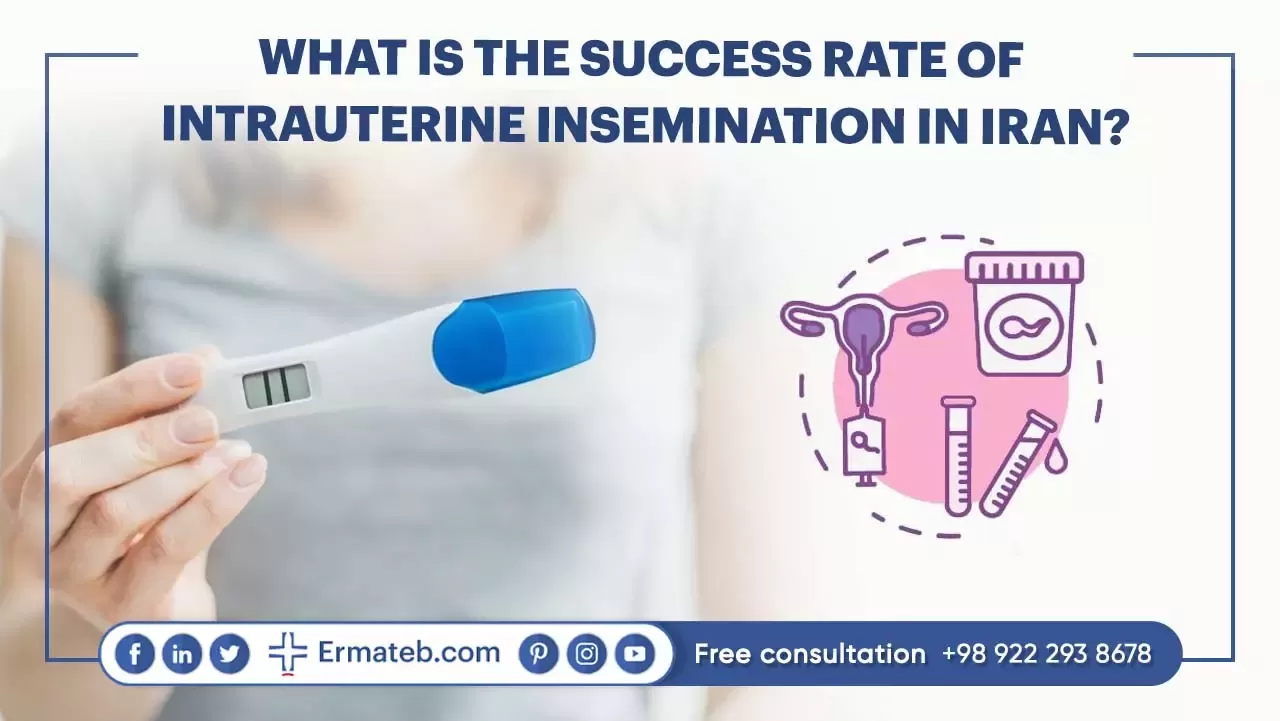 WHAT IS THE SUCCESS RATE OF INTRAUTERINE INSEMINATION IN IRAN?
