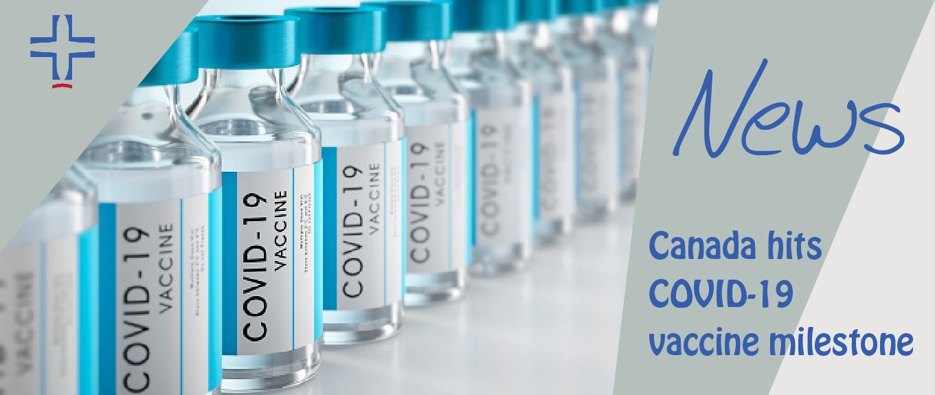 Canada hits COVID-19 vaccine milestone