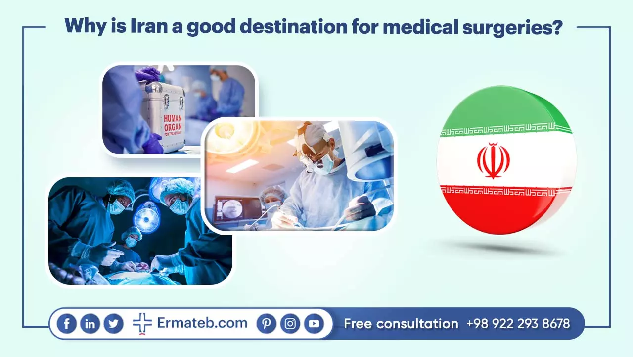 Why is Iran a good destination for medical surgeries?